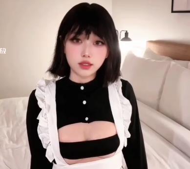 精选粉媚少女-黑猫露娜酱：甜美反差，1V256M视频资源