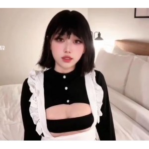精选粉媚少女-黑猫露娜酱：甜美反差，1V256M视频资源