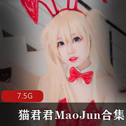 网红猫君君MaoJun甜美合集12V45G，动漫扮演精华