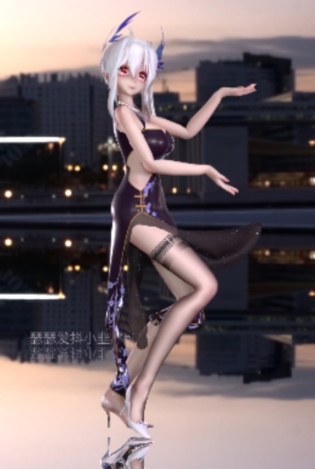 抖音弱音旗袍三部曲600m太雷了