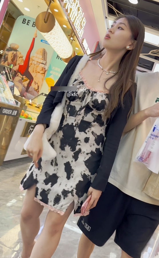 两部逛街合集KFC靓女50G丰满