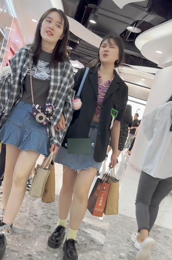 两部逛街合集KFC靓女50G丰满